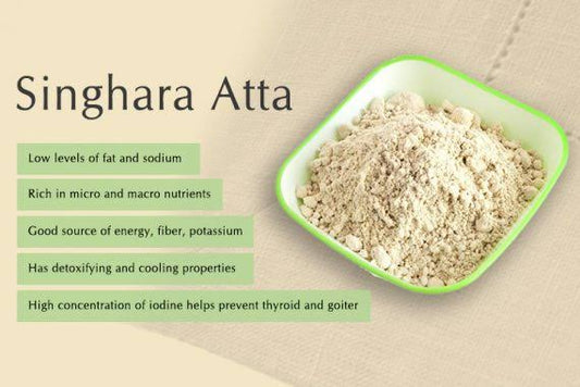 Singhara flour - Singhada Atta - Water Chestnut Powder | Pure & Natural |